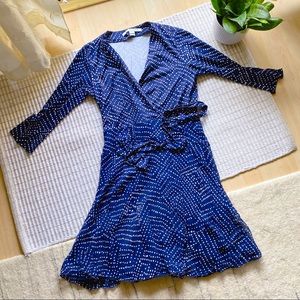 Diane Von Furstenberg silk wrap dress